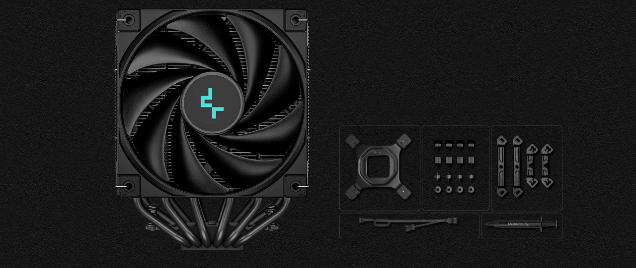 Chłodzenie DeepCool AK620 Zero Dark (R-AK620-BKNNMT-G-1) - zdjęcie 5