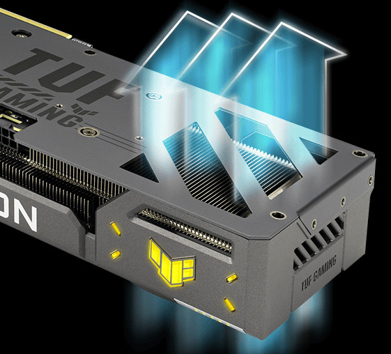 Karta graf. ASUS TUF RX9060XT O16G GAMING - zdjęcie 9