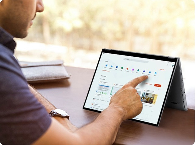 Chuwi FreeBook 2023 Intel i3-1215U 13.5" IPS (2256x1504) Touch x360 12GB SSD512 BT BacklitKeyboard Win11 Space Grey - zdjęcie 9