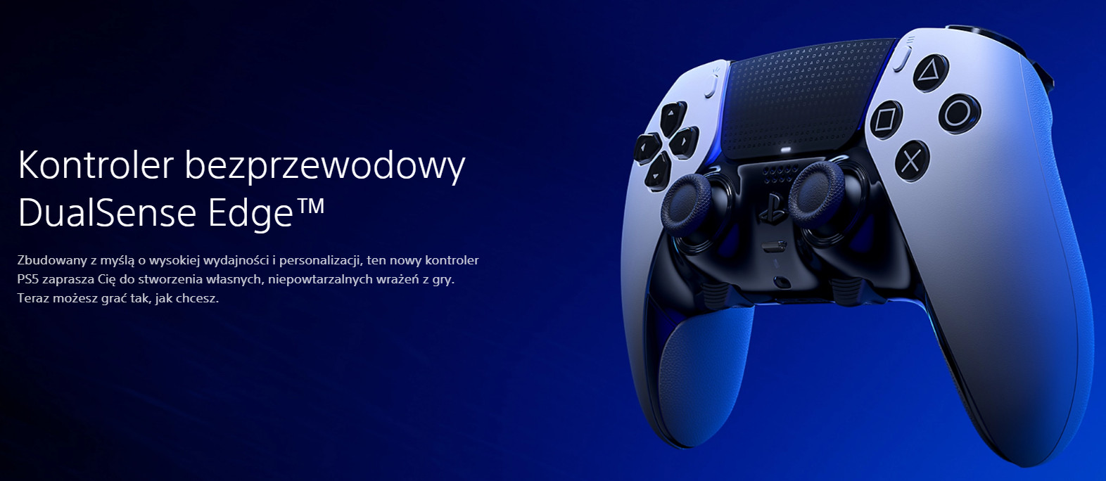 Kontroler bezprzewodowy SONY DualSense Edge - zdjęcie 1