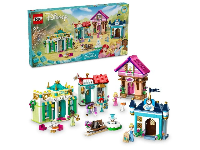 LEGO Disney 43246 Przygoda księżniczki Disneya na targu - zdjęcie 1