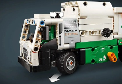 LEGO TECHNIC 42167 Śmieciarka Mack® LR Electric - zdjęcie 4