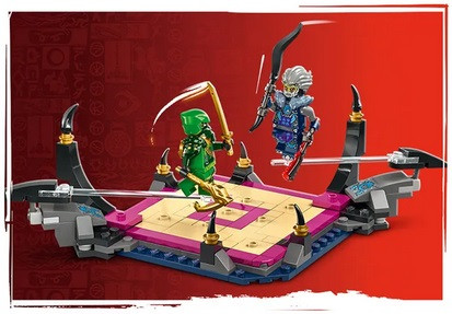 LEGO Ninjago 71813 Dojo cienia Wilczej Maski - zdjęcie 4