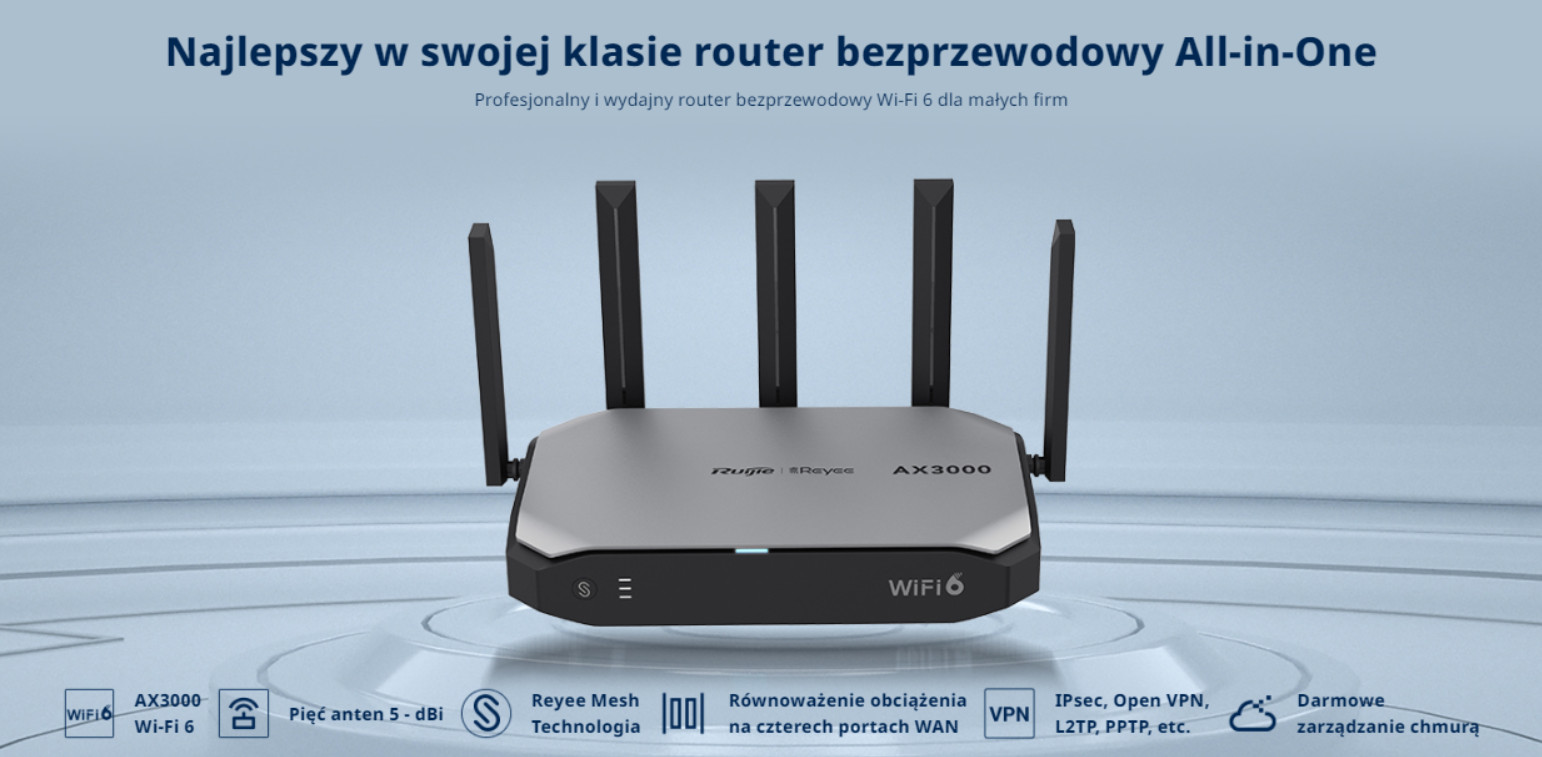 Router Ruijie Reyee RG-EG105GW-X - zdjęcie 1