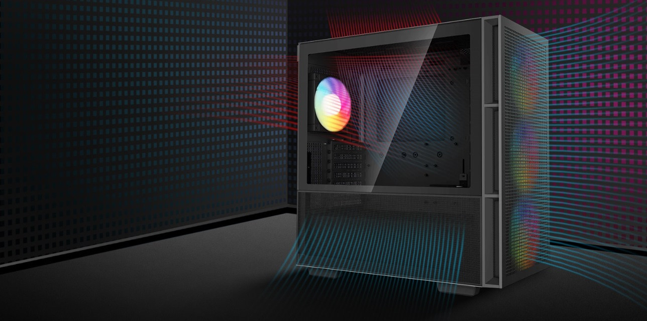 Obudowa DeepCool CH560 ARGB BK (R-CH560-BKAPE4-G-1) - zdjęcie 2