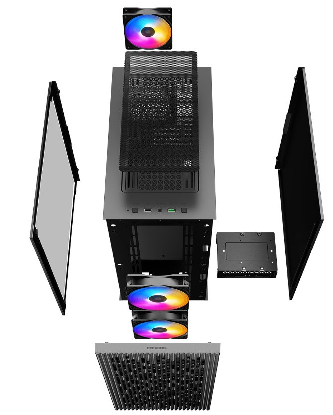 Obudowa DeepCool MATREXX 40 3FS (DP-MATX-MATREXX40-3FS) - zdjęcie 3