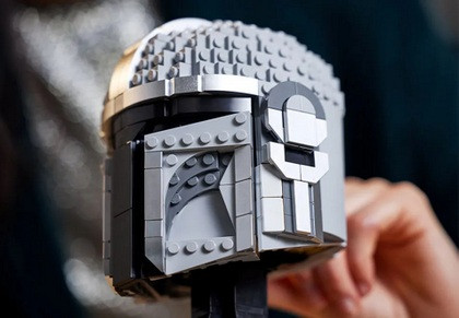 LEGO Star Wars TM 75328 Hełm Mandalorianina - zdjęcie 4
