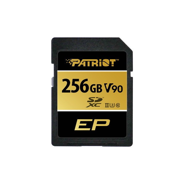Patriot SDXC 256GB EP V90 300/260 MB/s UHS-II U3 Class10 - zdjęcie 1