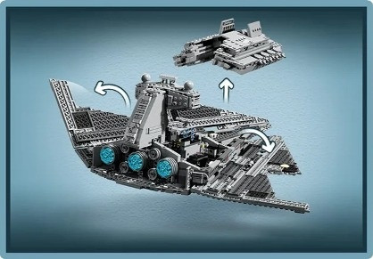 LEGO 75394 Star Wars - Gwiezdny Niszczyciel Imperium - zdjęcie 5