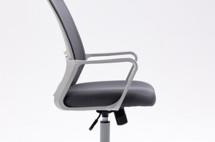 Fotel biurowy ACTIVEJET YK01 szary - zdjęcie 4