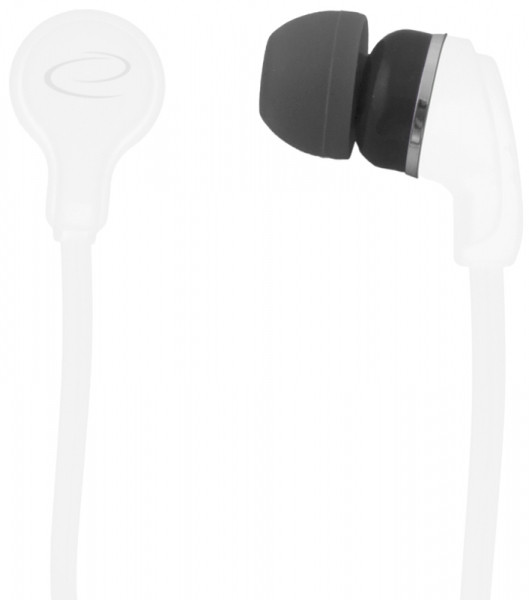 ESPERANZA SŁUCHAWKI DOUSZNE AUDIO STEREO EH147W NEON BIAŁE - zdjęcie 1