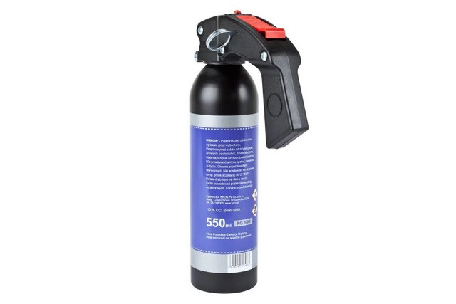 Gaz pieprzowy Police Perfect Guard 550 - 480 ml. żel - gaśnica - zdjęcie 2