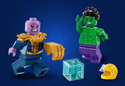 LEGO Marvel Super Heroes 76312 Monster truck Hulka kontra Thanos - zdjęcie 5