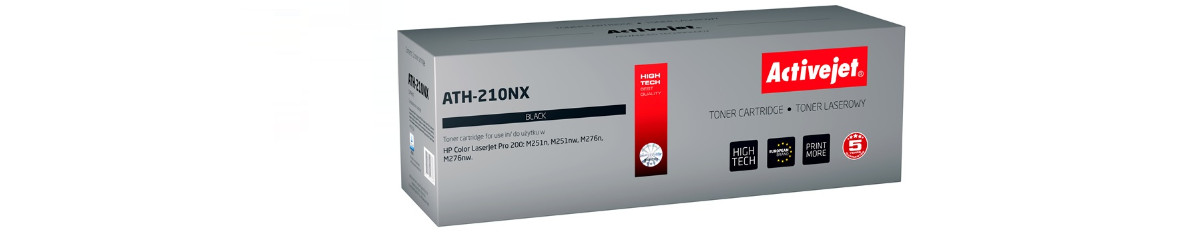 Activejet ATH-210NX Toner do drukarek HP, Canon, Zamiennik HP 131X CF210X, Canon CRG-731BH; Supreme; 2400 stron; czarny. - zdjęcie 6