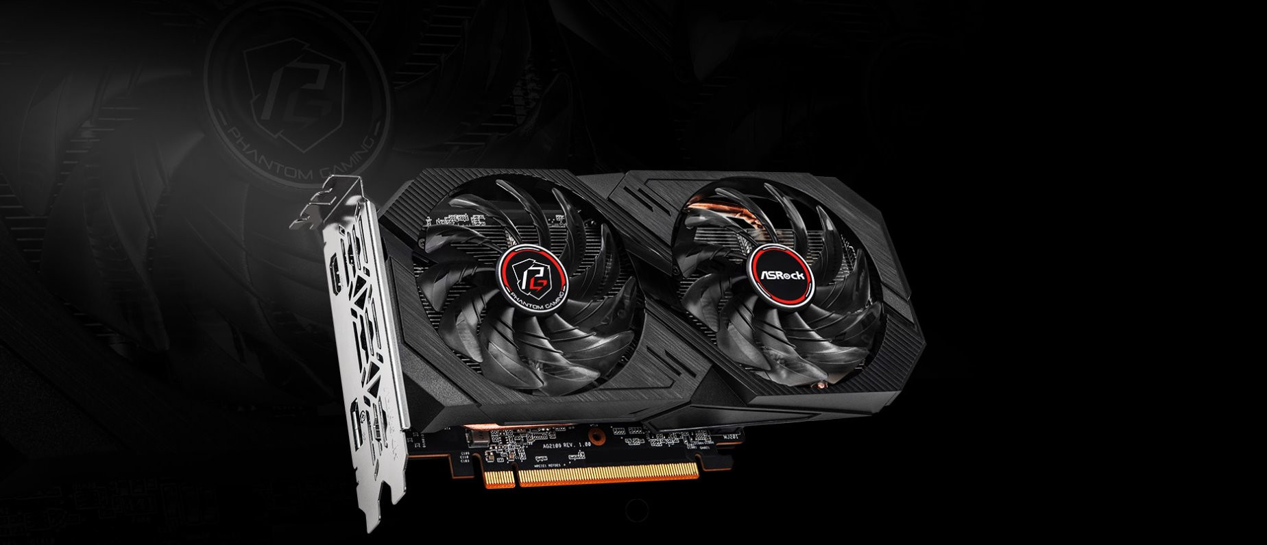 Karta graficzna ASRock Radeon RX 6500 XT Phantom Gaming D 4GB OC - zdjęcie 1