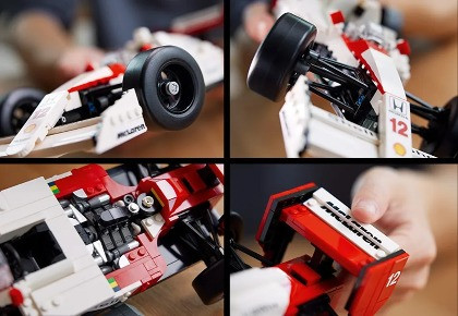 LEGO Icons 10330 McLaren MP4/4 i Ayrton Senna - zdjęcie 3