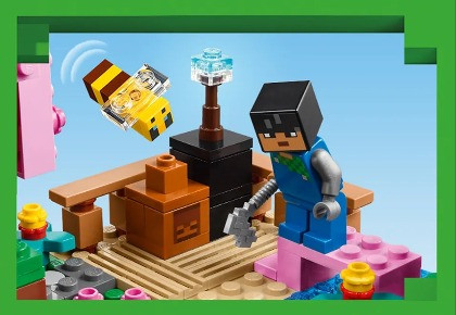 LEGO Minecraft 21260 Wiśniowy ogród - zdjęcie 3