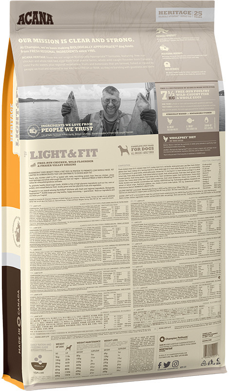 ACANA Light & Fit Drób - sucha karma dla psa - 2 x 11,4 kg - zdjęcie 2