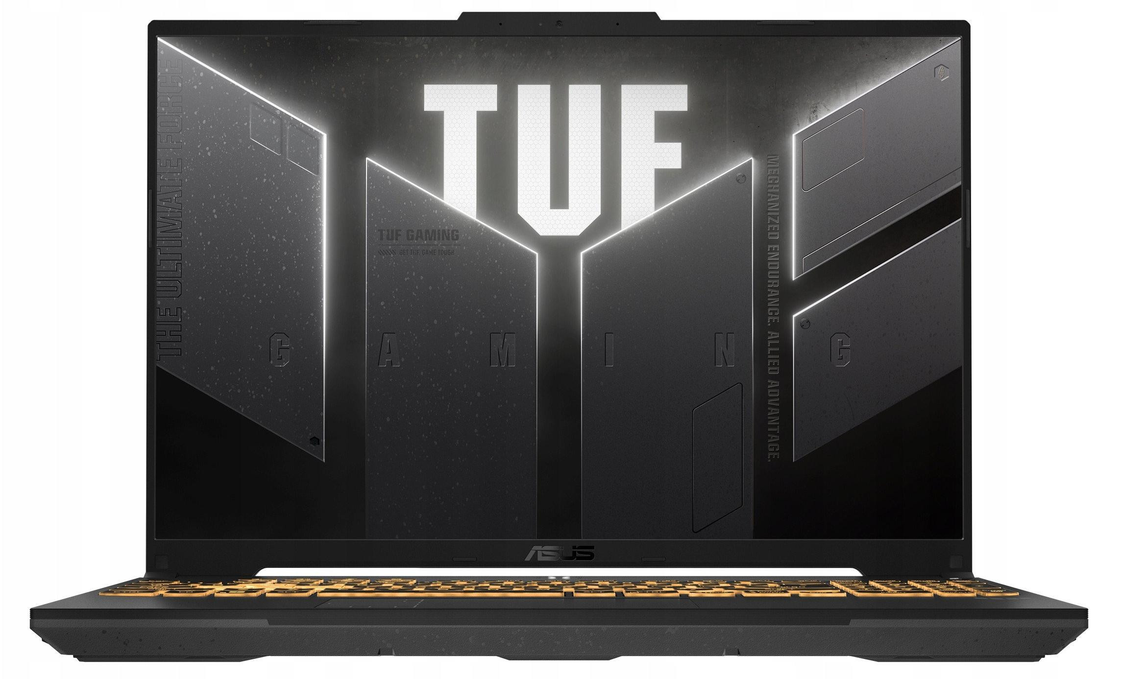 ASUS TUF Gaming F16 FX607VU-I5085W Core 5 210H 16.0"FHD+ 144Hz Value IPS-level 300nits AG 8GB DDR5 SSD512 GeForce RTX 4050_6GB WLAN+BT LAN Cam720p 56WHrs Win11 Mecha Gray - zdjęcie 1