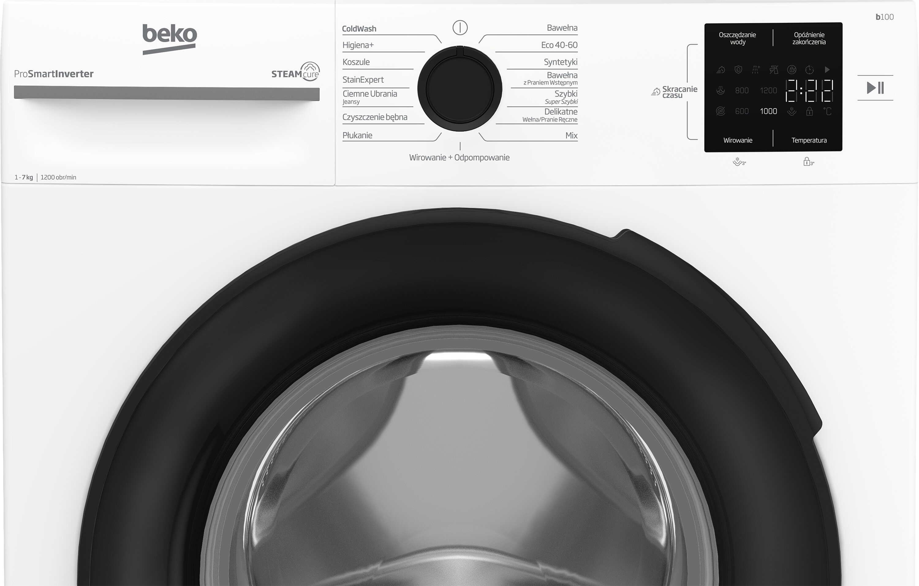Pralka BEKO BM1WFU39225WPB 9kg 1200 obr/min - zdjęcie 1