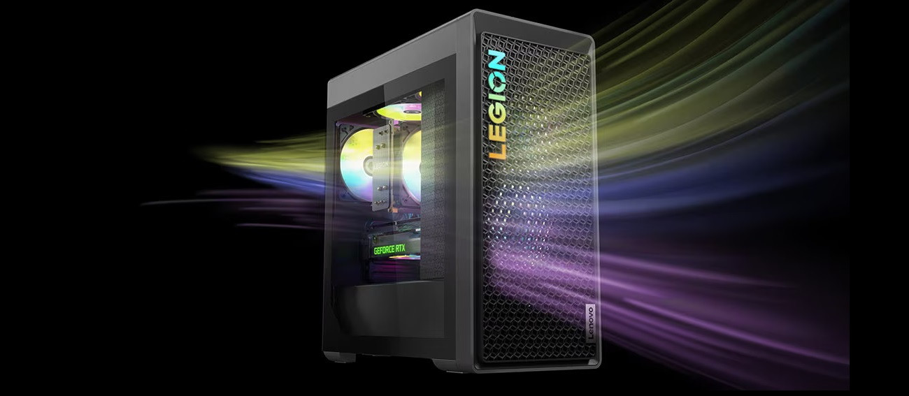 Lenovo Legion T5 26IRB8 i5-14400F 32GB DDR5 5600 SSD1TB GeForce RTX 4060 Ti 8GB Win11 Storm Grey - zdjęcie 4