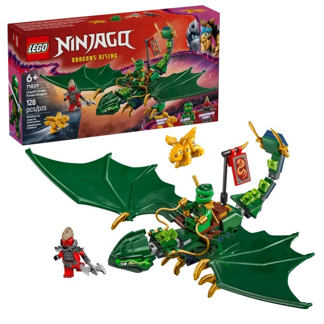 LEGO NINJAGO 71829 Zielony leśny smok Lloyda - zdjęcie 1