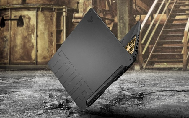 ASUS TUF Gaming A15 FA506NC-HN002W Ryzen 5 7535HS 15.6"FHD Value IPS-level 144Hz 250nits AG 8GB DDR5 4800 SSD512 GeForce RTX™ 3050 4GB LAN WLAN+BT Cam720p Backlit Keyboard RGB 48WHrs Win11 Graphite Black - zdjęcie 8