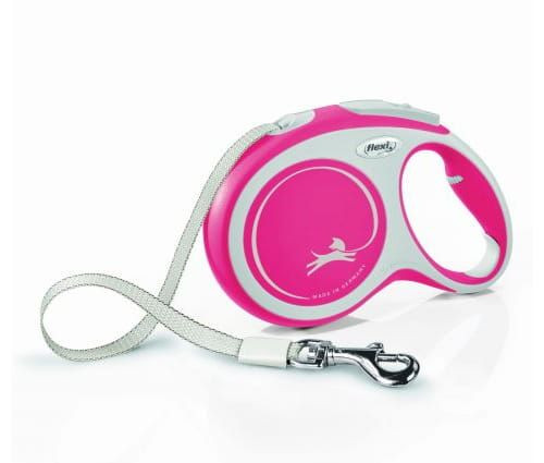 FLEXI New Comfort L czerwona - automatyczna smycz dla psa - 8m - zdjęcie 1