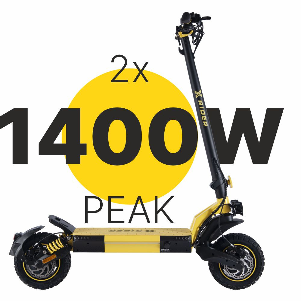 Hulajnoga Elektryczna Manta XRIDER F10 Pro 2x1400W - zdjęcie 6