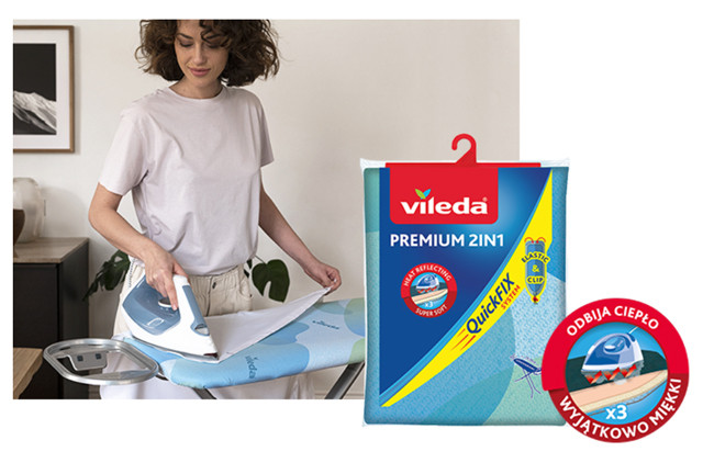 Pokrowiec na deskę Vileda Premium 2in1 - zdjęcie 1