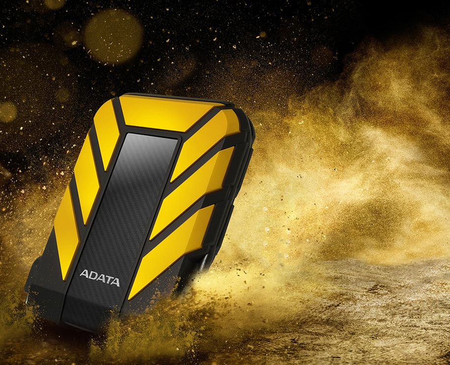 Dysk zewnętrzny HDD ADATA HD710 PRO AHD710P-1TU31-CRD (1TB; 2.5"; USB 3.2; czerwony) - zdjęcie 1