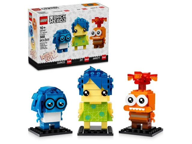 LEGO 40749 BrickHeadz - Radość, Smutek i Strach - zdjęcie 1