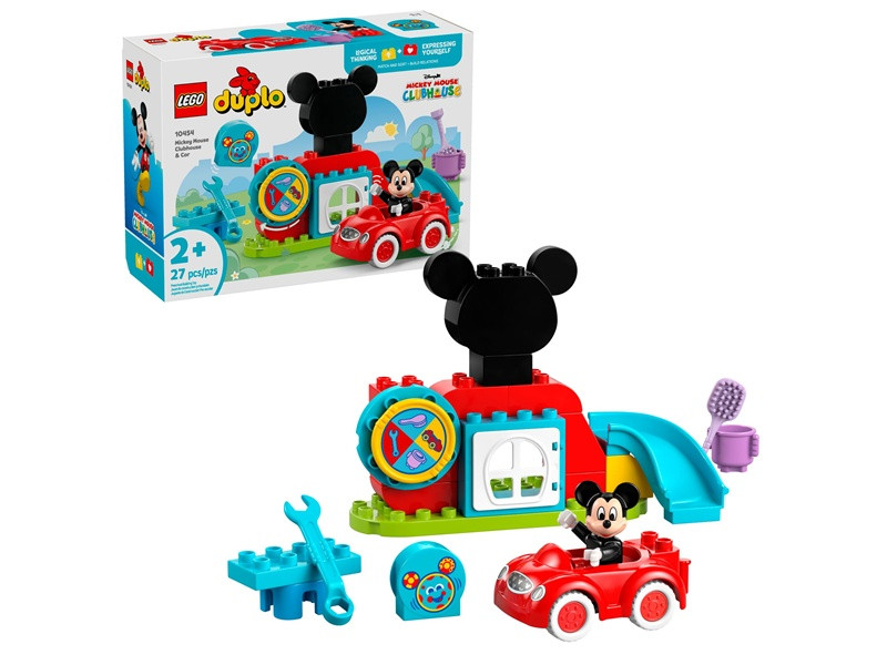LEGO DUPLO 10454 Klub przyjaciół Myszki Miki i samochód - zdjęcie 1