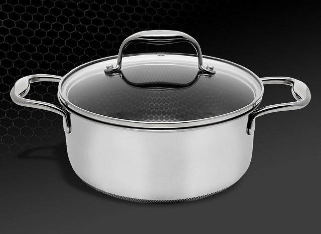 Garnek z pokrywką Kohersen Black Cube 20cm - zdjęcie 1