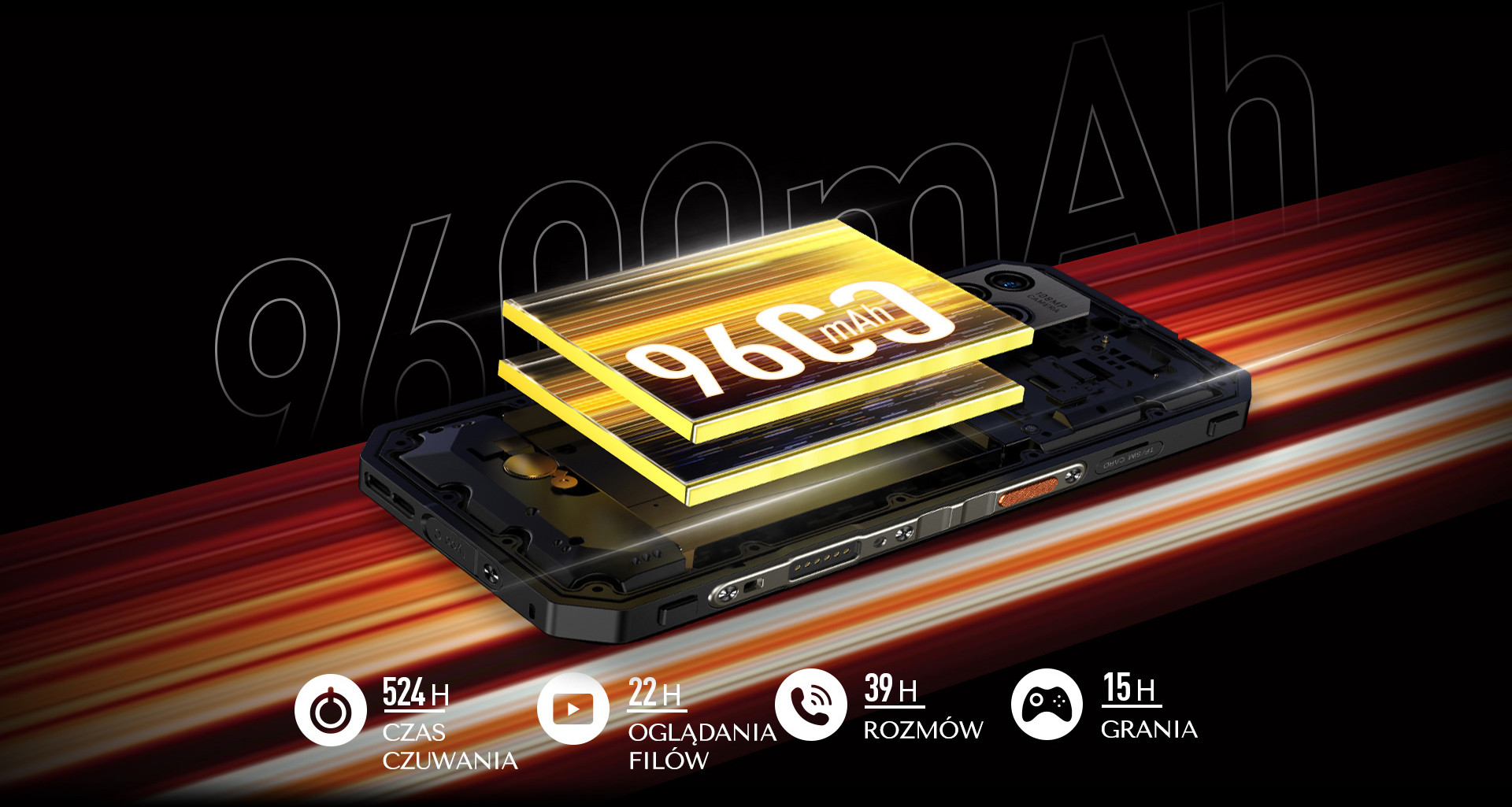 Smartfon Ulefone Power Armor 19 12GB/256GB Czarny - zdjęcie 15