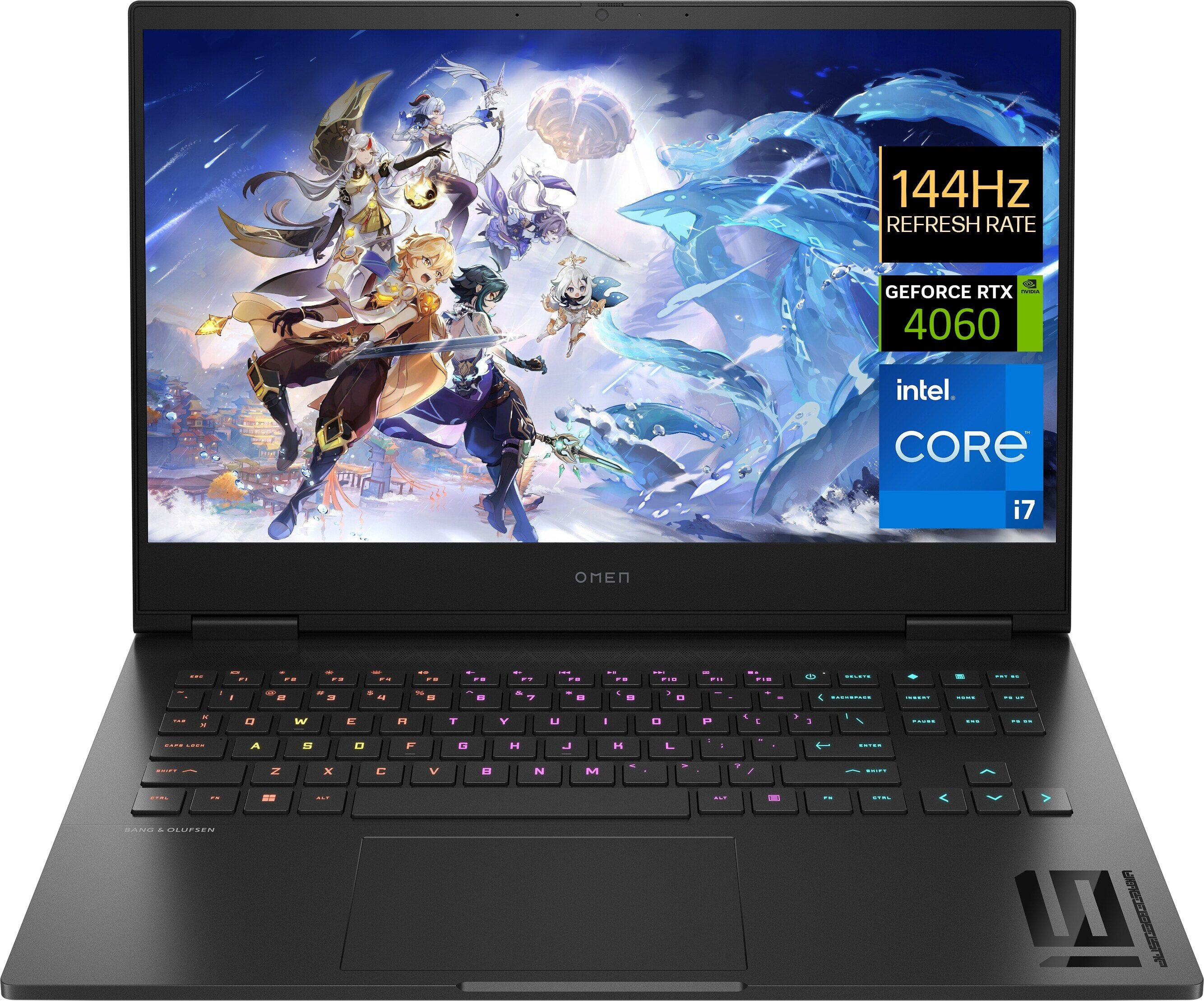 HP OMEN 16-wd0004nw i7-13620H 16,1"FHD 16GB SSD512 RTX 4060_8GB BLKB 70Wh Win11 2Y Shadow Black - zdjęcie 1
