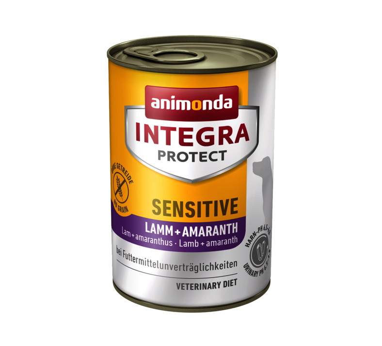 ANIMONDA Integra Protect Adult Sensitive Jagnięcina z amarantusem - mokra karma dla psa - 400g - zdjęcie 1