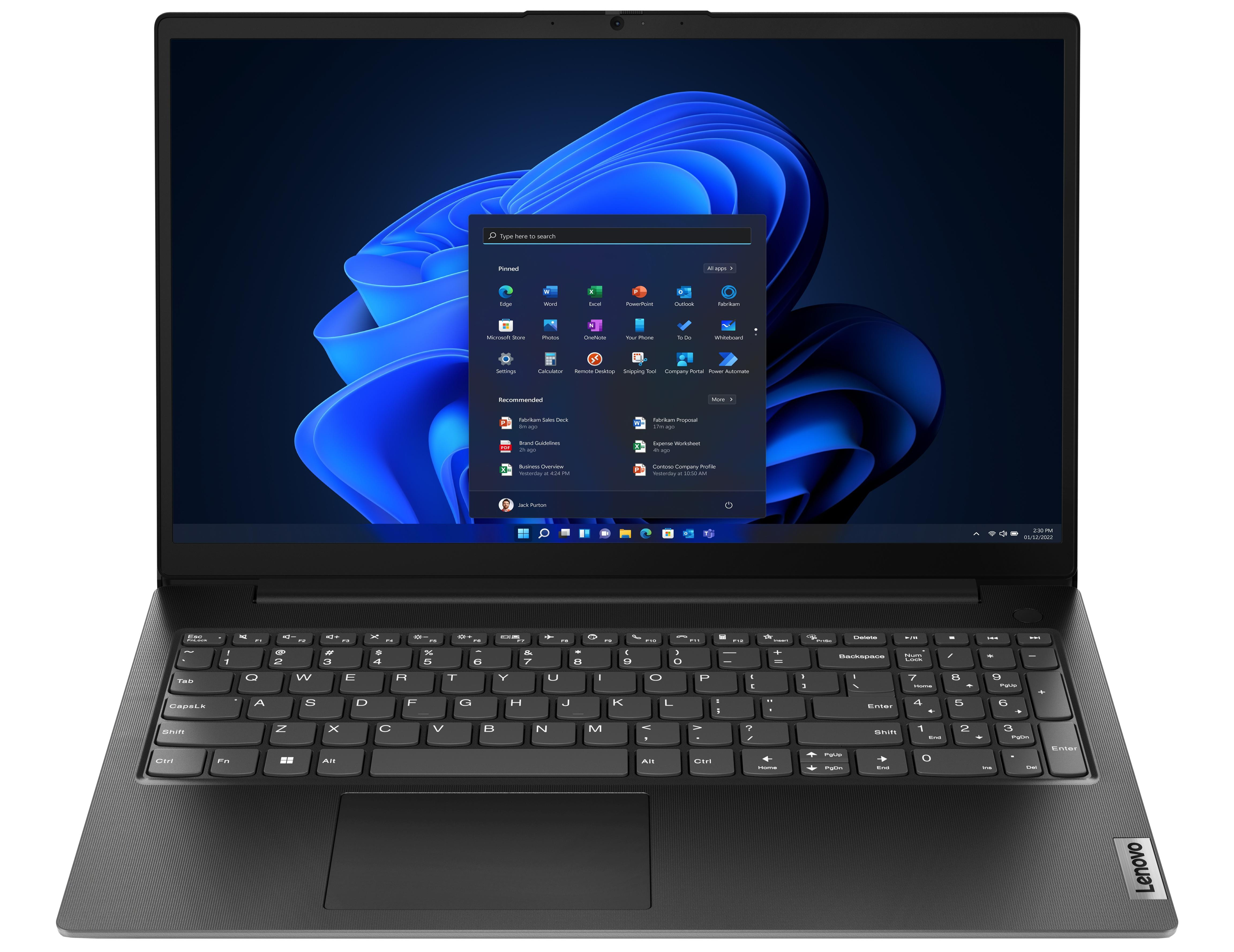 Lenovo V15 G4 IRU i3-1315U 15,6”FHD AG IPS 8GB SSD256 UHD 64EUs Cam720p LAN 38Wh NoOS 3Y Black - zdjęcie 1