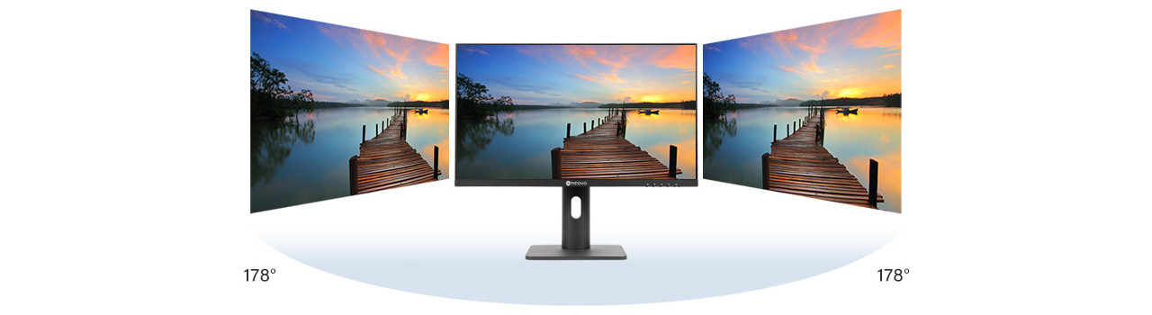 AG NEOVO MONITOR LED LH-2403 BEZ MIGOTANIA, HDMI,DP,VGA - zdjęcie 10