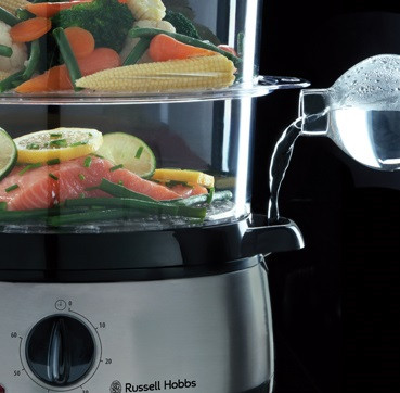 Parowar Russell Hobbs 19270-56 (800W Srebrno-czarny 9l) - zdjęcie 2