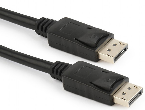 Gembird kabel DISPLAYPORT V1.2 M/M 3M GOLD 4K Czarny - zdjęcie 1