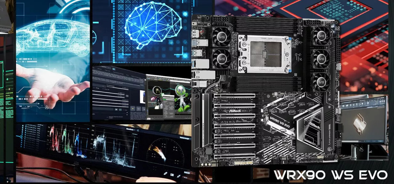 Płyta główna Asrock WRX90 WS EVO - zdjęcie 2