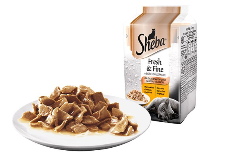 SHEBA Mini drobiowe dania w sosie 6x50g - zdjęcie 1