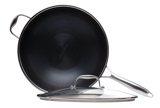 Wok Kohersen Black Cube 32cm - zdjęcie 1