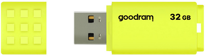 GOODRAM FLASHDRIVE 32GB UME2 USB 2.0 YELLOW - zdjęcie 1