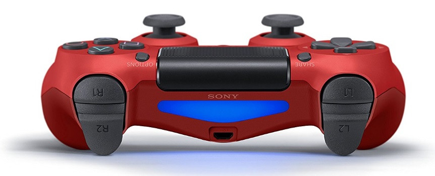 PS4 Dualshock 4 czerwony V2 - zdjęcie 4