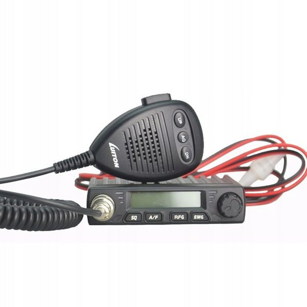 CB Radio LUITON LT-198 Mini ASQ 12V/24V z wtykiem do zapalniczki AM FM - zdjęcie 2