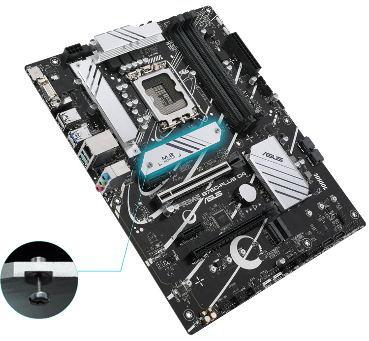 Płyta główna ASUS PRIME B760-PLUS D4 - zdjęcie 7