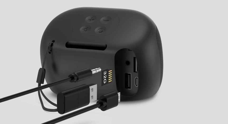 Głośnik bezprzewodowy bluetooth Havit SK800BT (czarny) - zdjęcie 3