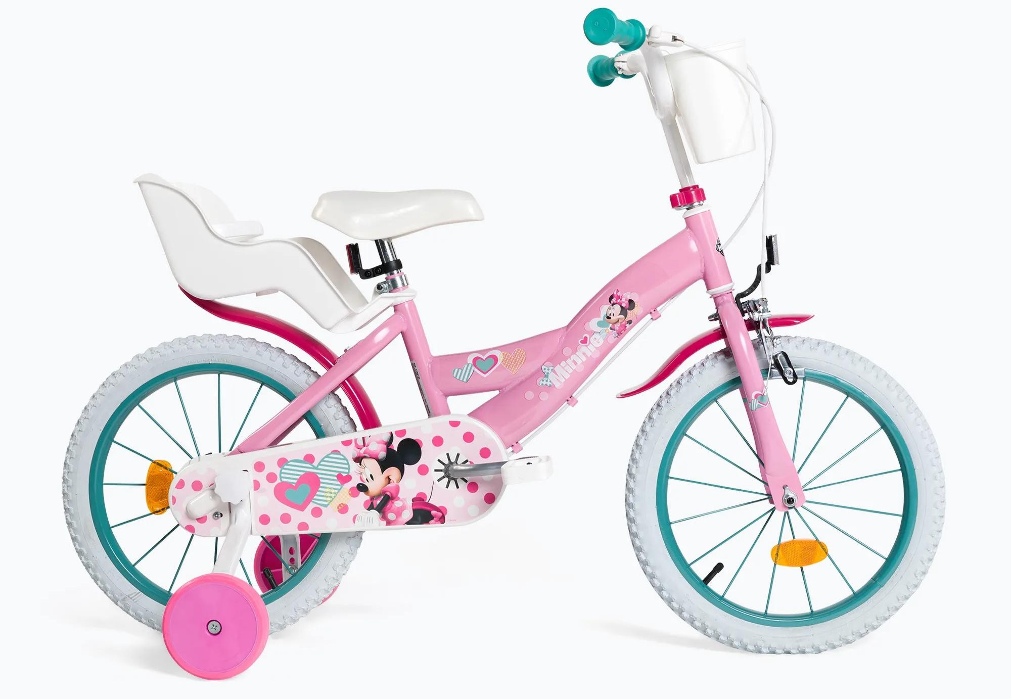 Rowerek dziecięcy Disney MINNIE 16" - zdjęcie 1